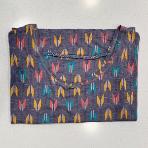 Aerie Gray Braided Rope Top